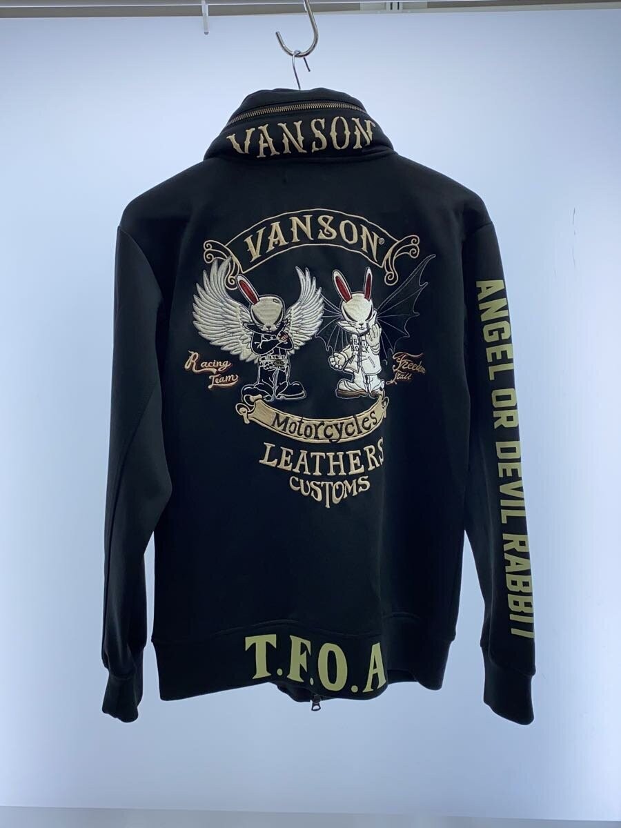 Vanson Jacket L Cotton Allover Pattern Black - image 2