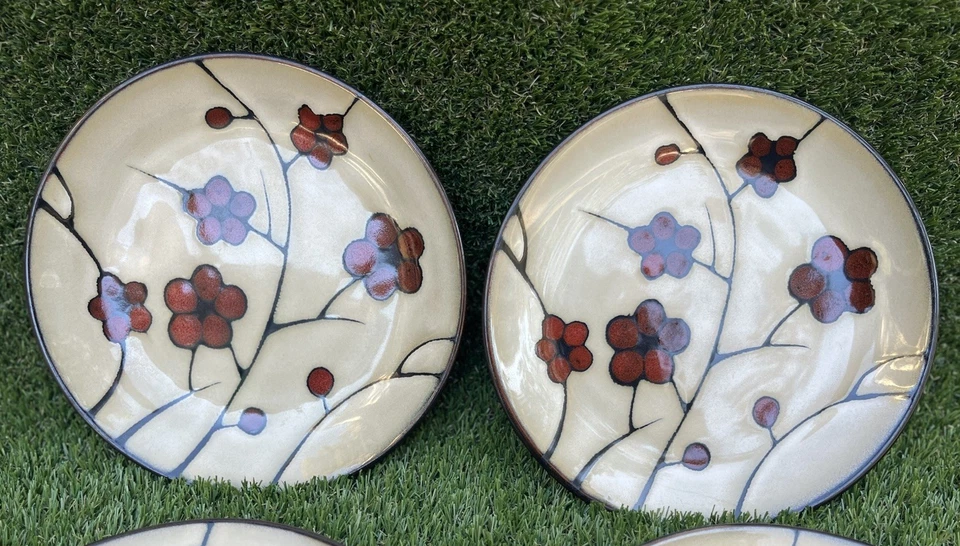 Platos de ensalada Pfaltzgraff Aster 8" -Hermoso-Juego de 4 descontinuados Foto 3 de 4