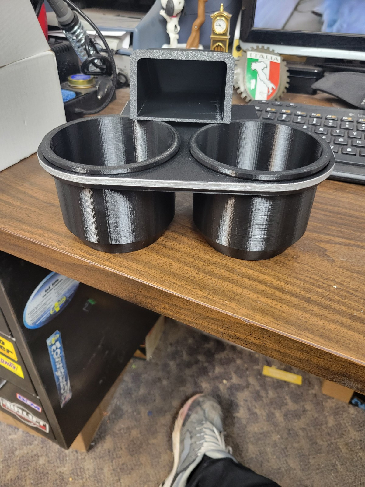 1973-87 Chevy/GMC Trucks, 1973-91 Blazer, Suburban Ash Tray Mounted Cup Holder, ea. - Southwest Classics