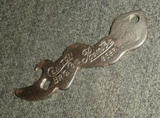 Rare Clinton Iowa Brewery, Pointer Beer, Naked Lady Figural Bottle Opener
