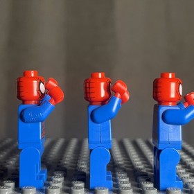 Lego Spider-Man Minifigure Marvel Super Heroes Avengers sh0038 76058 CMF Lot 2S