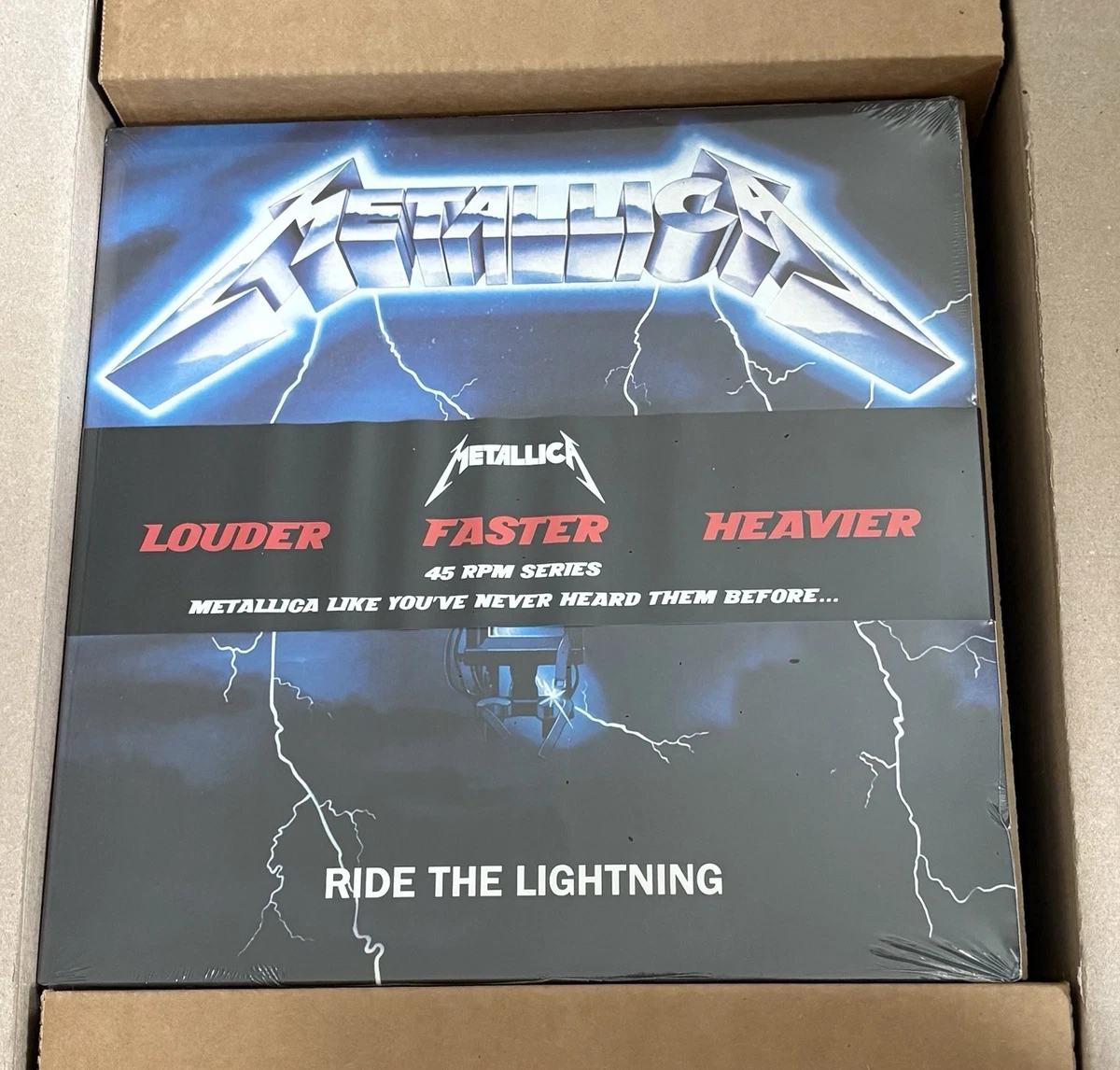 Metallica Ride The Lightning In Vinyl Records for sale | eBay