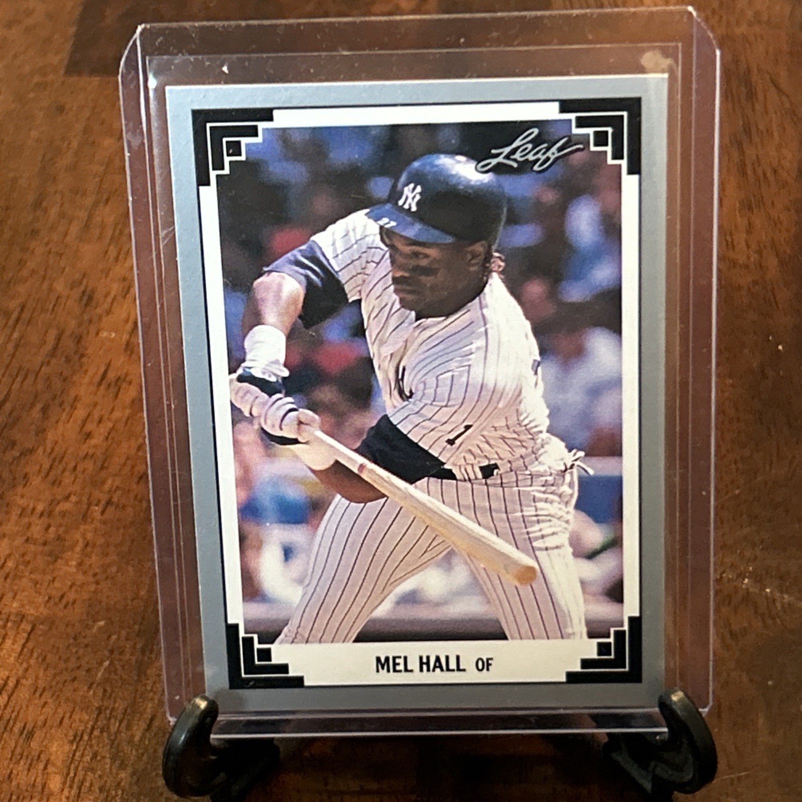 1991 Leaf - Mel Hall #283