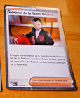 POKEMON RIVALITES DESTINEES CARD HOLO CARTE GIOVANNI 174/182 P DRI FR EV10 NM