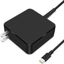 Laptop Charger 65W USB C Adapter Power Supply For Macbook Air Samsung HP Xiaomi