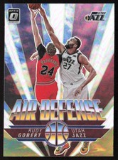 2021-22 Donruss Optic Air Defense Holo Rudy Gobert #1 Utah Jazz