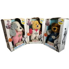 Elvis Presley Limited Stuffed Plush Teddy Bear Dog with Original BOX READ LOT