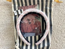 NEW Lele Sadoughi Knit Alice Headband Women's In Pink Leopard