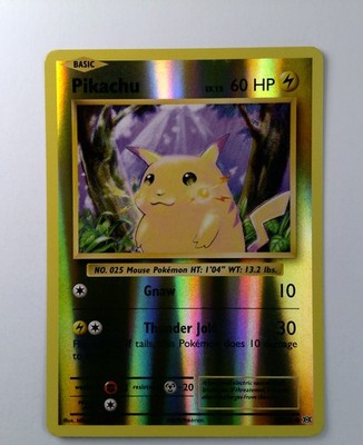 Pokmon Pikachu TCG Reverse Holo Card 35/108 XY Evolutions LP 35/108