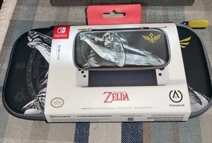Nintendo Switch PowerA Slim Case - The Legend Of Zelda Theme - Brand New!