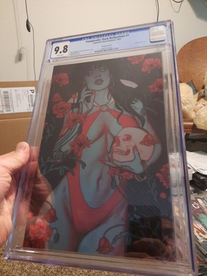 Vampirella Dark Reflections 1 Cgc 9.8 Foil Variant Cover P Dynamite 2024 Virgin