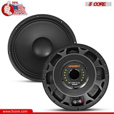 5Core 15" Subwoofer Speaker 500W RMS 8Ohm Replacement Audio PA DJ Sub Woofer