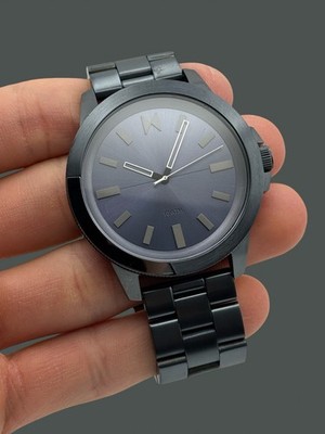 Men's MVMT By Movado  Minimal Sport Baltic Blue Ion-Plated Watch NEW BATTERY