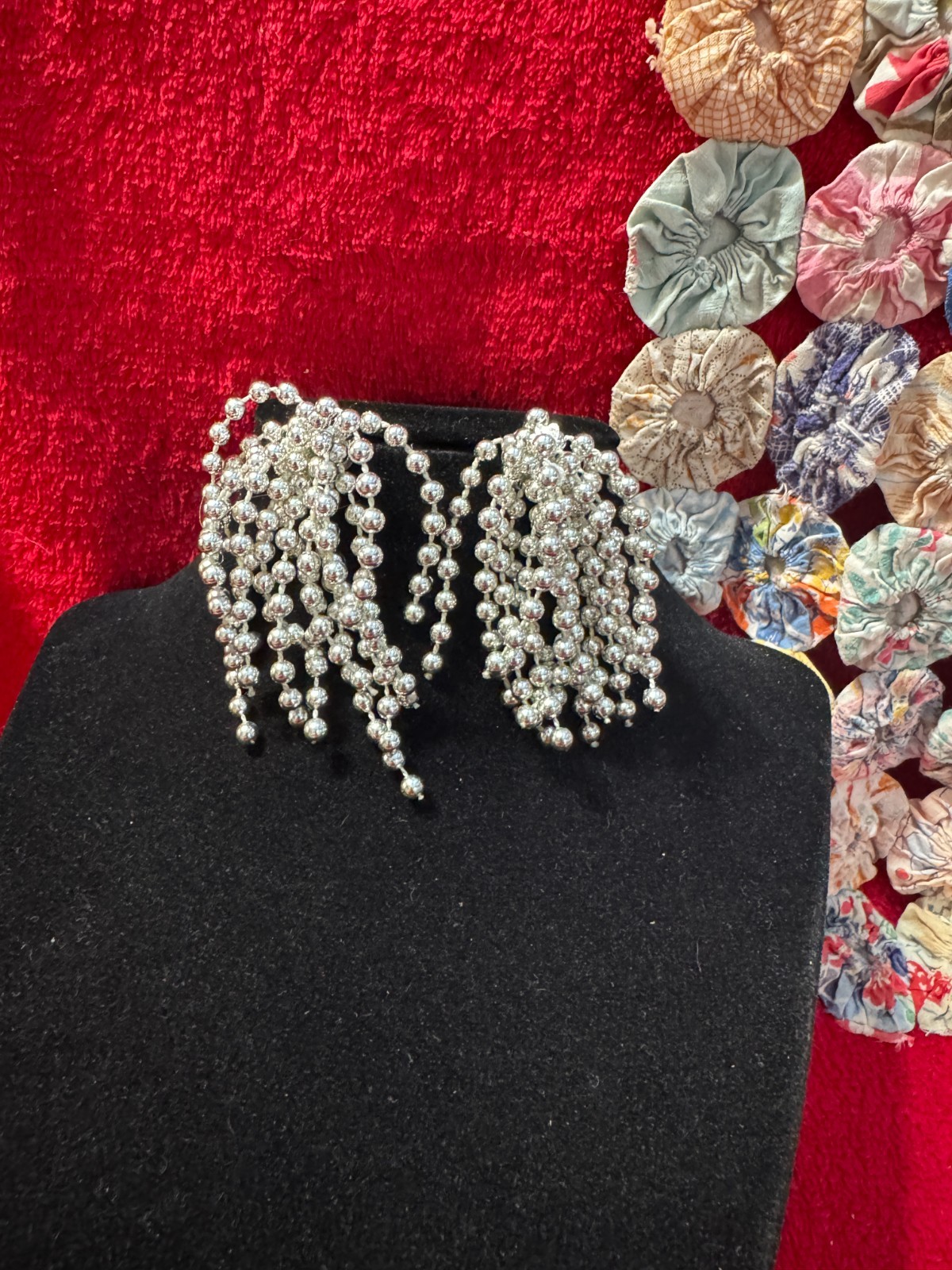 Unique Exploding Dangle Bead Earrings On Multiple… - image 3