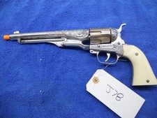 Original HUBLEY COLT 44 CAP GUN With Bullets Not 45 EXCEL COND j78