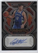 2022 Panini Obsidian Magmatic Signatures 105/149 Grayson Allen #MS-GAM Auto 13n4