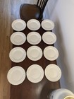 12  Wedgwood Queensware Shell Edge Cream on Cream Desert or Bread Plates 6 1/4" — photo 2