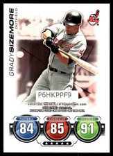 Grady Sizemore 2010 Topps #NNO Indians MLB READ FREE SHIPPING AutographDen