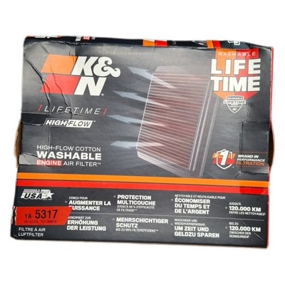 K&N Motorluftfilter: High Performance, Premium, Powersport Luftfilter: Passend f