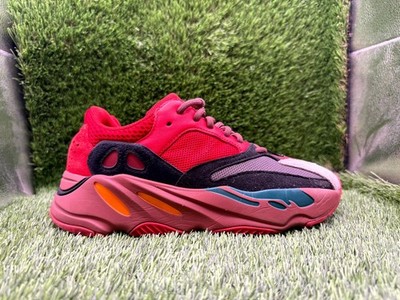 Adidas Yeezy Boost 700 HQ6979 Athletic Shoes Men's 7.5 Red Mesh Jogging Running
