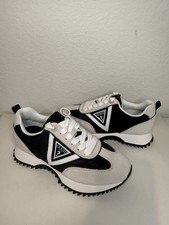 Tenis para correr Guess Bail color bloque para mujer talla 6M negros #GWBAIL