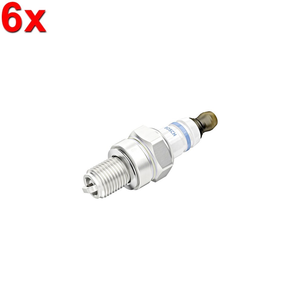 BOSCH 6x Spark Plugs 0242050510