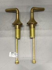 KOHLER Occasion Lever Bathroom Faucet Handles Brushed Moderne Brass K27010-4-2MB