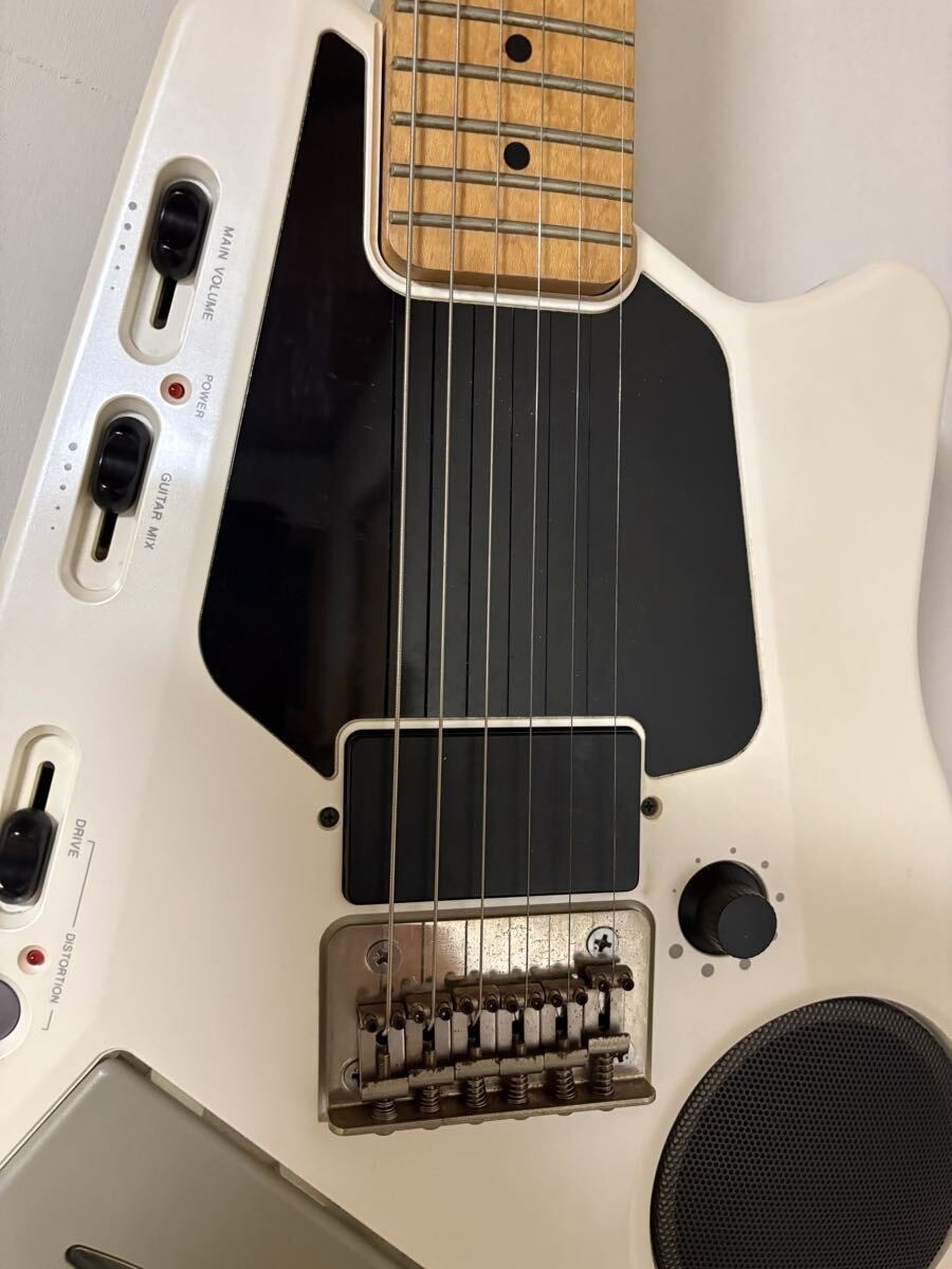 Casio EG-5 EleKing Guitar White with Built in Cassette Deck