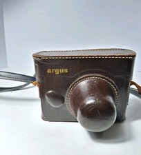 Vintage Argus C3 "The Brick" Rangefinder Camera Coated Cintar Lens w/ Case