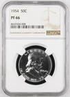 1954 Proof Franklin Half Dollar NGC PF-66 -008