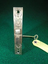 BLW EASTLAKE MORTISE LOCK w/KEY - CIRCA 1893  FULLY RESTORED 5 3/4" FACE (19657)