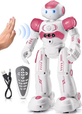 KingsDragon RC Robot Toys for Kids, Gesture & Sensing Remote Control Robot fo...
