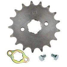 428 17T 17mm Motorcycle Front Engine Sprocket for 50cc 70cc 110cc 125cc 140cc 16