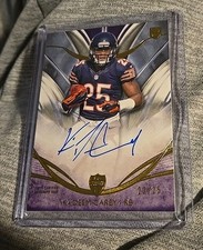 2014 Topps Supreme Ka'Deem Carey rookie on card autograph auto 23/25 BEARS 