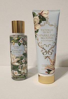 Victoria's Secret 8.4 fl oz Fragrance Mist & 8 fl oz Lotion Sparkling Blooms Set