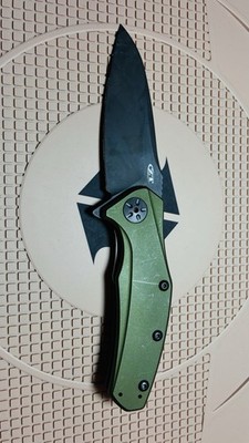 Zero Tolerance ZT0770 Green Aluminum S35VN Knife