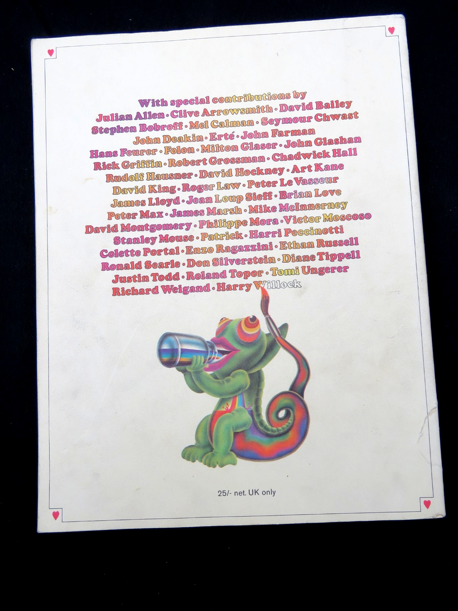 Vintage Beatles Illustrated Lyrics, soft cover, 1970 Alan Aldridge