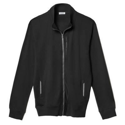 Herren Sweatshirt mit Reißverschluss Baumwolle Garzata leicht Frühling Übergrößen COVERIL