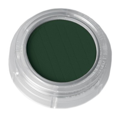 Grimas Eyeshadow/Rouge matt Lidschatten Tiefgrün (487) Tiegel 2 g