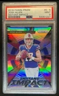 2018 Panini Prizm Josh Allen Instant Impact Rookie RC #II-5 Bills PSA 9