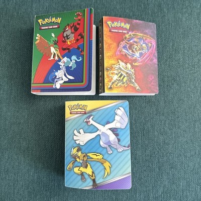Set of 3 Pokemon TCG Mini Portfolio Binders NO CARDS Holds 60 Each EUC |  eBay