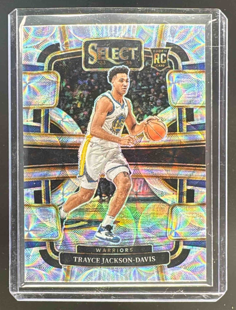 Trayce Jackson-Davis 2023 Panini Select #84 Scope Prizm RC Concourse