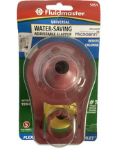 Fluidmaster 5051 Red Universal Adjustable Toilet Flapper