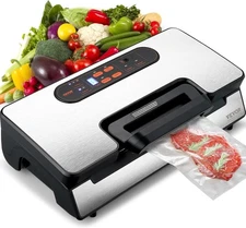 VEVOR Vacuum Sealer Machine, Food Sealer Machine，Dry and Moist Food Storage