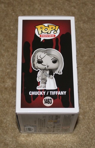 HOT TOPIC SCARE FAIR '23 EXCLUSIVE FUNKO POP! BRIDE OF CHUCKY/TIFFANY SIGNED - Picture 4 of 6