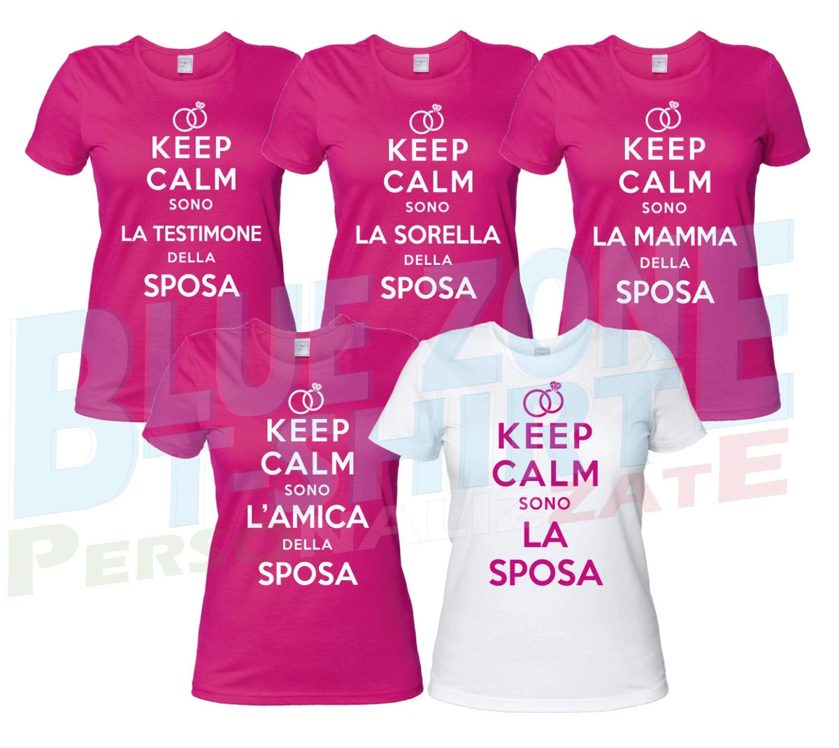 Shirtgeil Maglietta La Sposa Slim Fit - Addio Al Nubilato In Puro Cotone - 2