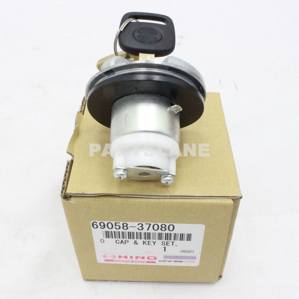 69058-37080 Toyota OEM Genuine CYLINDER & KEY SET, FUEL TANK