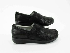Alegria Women Shoe Lauryn Size 8.5W EUR 39 Black Loafer Nursing Pre Owned qp