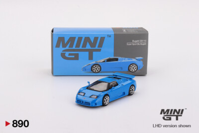 Bugatti EB110 Super Sport Blu Bugatti - 1:64 - Mini GT (MGT00890)