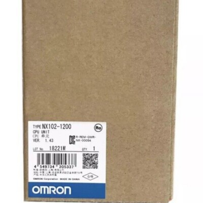 NX102-1200 New Sealed Omron NX102 CPU Unit NX102-1200